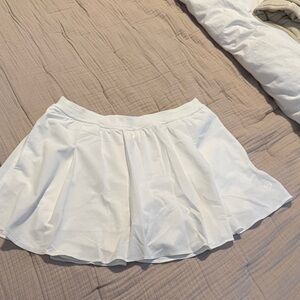 lululemon athletica White Tennis Skirt